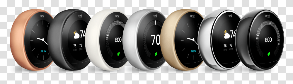 Nest Thermostat 3rd Generation Colors, Electronics, Alarm Clock, Number Transparent Png