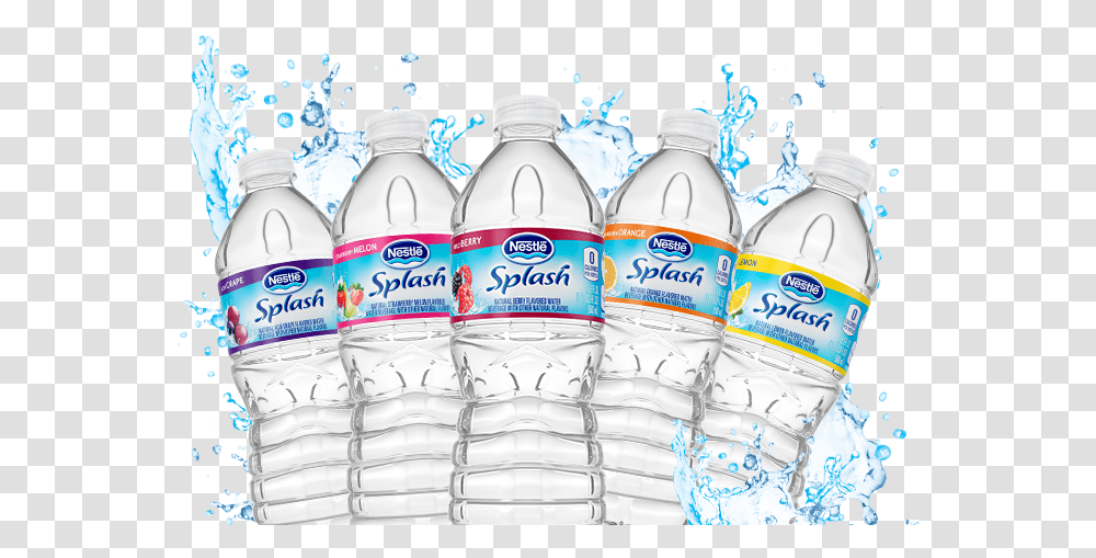 Nestl Splash Waters Us Nestle Splash Water, Beverage, Drink, Bottle, Mineral Water Transparent Png