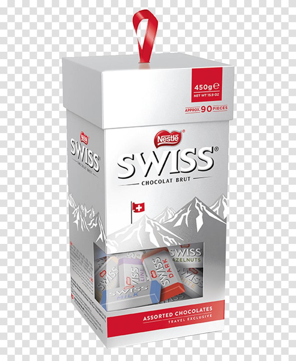 Nestl Swiss Choc Tower, Bottle, Food, Beverage Transparent Png