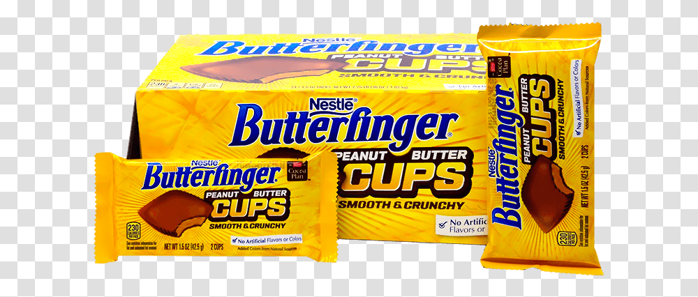 Nestle Butterfinger Peanut Butter Cups Butterfinger Peanut Butter Cup 24 Count, Food, Candy, Gum Transparent Png