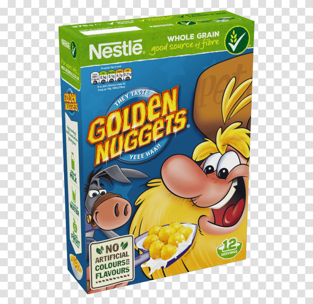 Nestle Golden Nuggets, Label, Food, Dvd Transparent Png