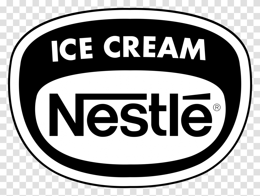 Nestle Ice Cream Logo Circle, Label, Sticker Transparent Png