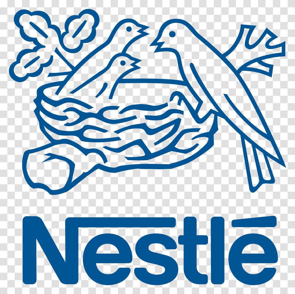Nestle Logo Of Nestle, Symbol, Trademark, Poster, Advertisement Transparent Png