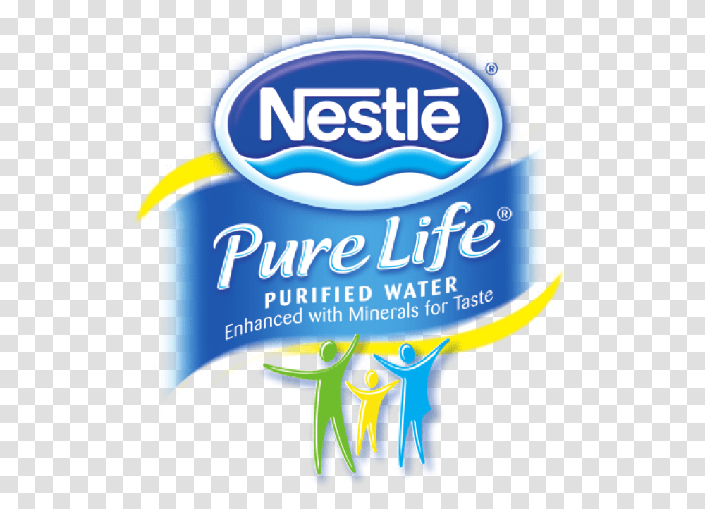 Nestle Mineral Water 033 Ltr Nestle Pure Life, Advertisement, Poster, Flyer, Paper Transparent Png