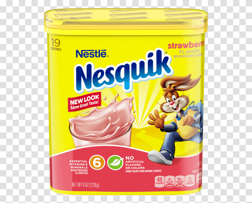 Nestle Nesquik, Dessert, Food, Yogurt, Cream Transparent Png