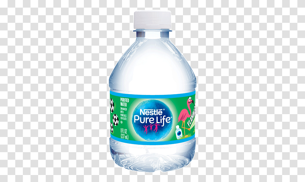 Nestle Pure Life Water 8 Oz, Bottle, Mineral Water, Beverage, Water Bottle Transparent Png