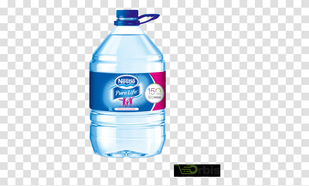 Nestle Water 5 Liter, Mineral Water, Beverage, Water Bottle, Drink Transparent Png