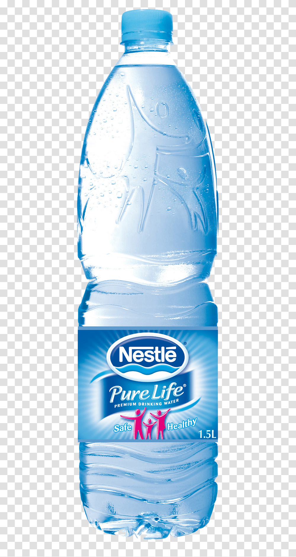 Nestle Water Bottle, Mineral Water, Beverage, Drink, Milk Transparent Png