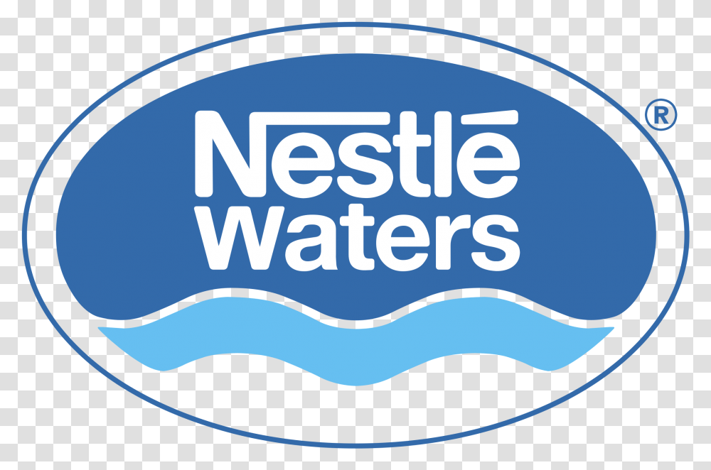 Nestle Waters Logo Nestle Waters Logo, Label, Text, Word, Sticker Transparent Png