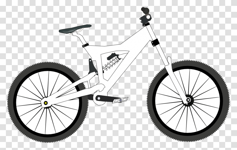 Net Clip Art Machovka Bike Downhill Black White Scott Spark 50 2013, Wheel, Machine, Mountain Bike, Bicycle Transparent Png