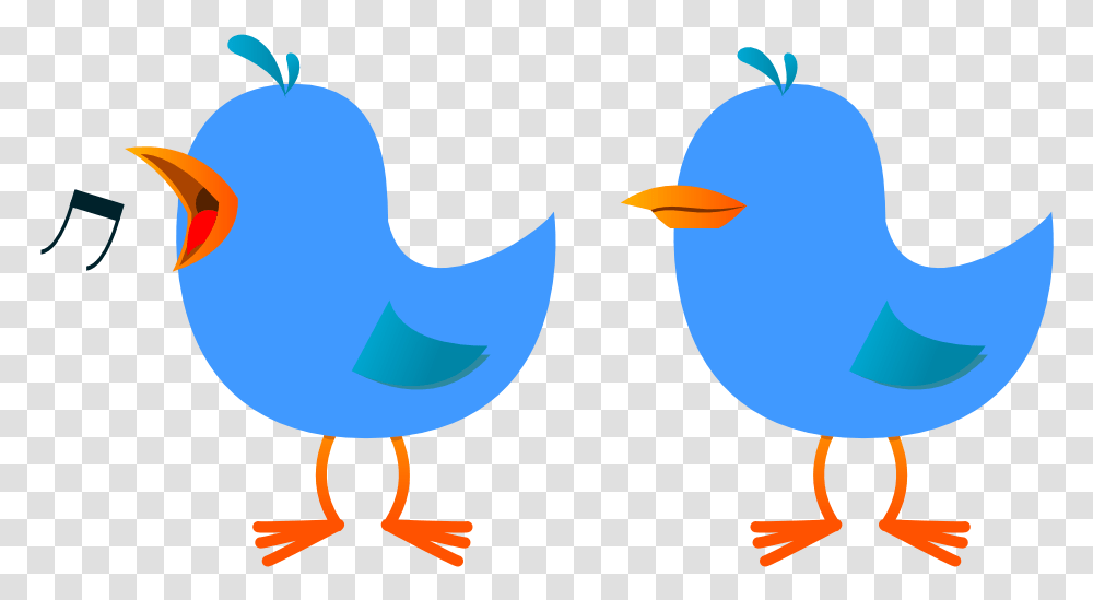 Net Clip Art Twitter Bird Tweet Tweet 5 Clipartist Bird Cartoon Gif, Animal, Bluebird Transparent Png