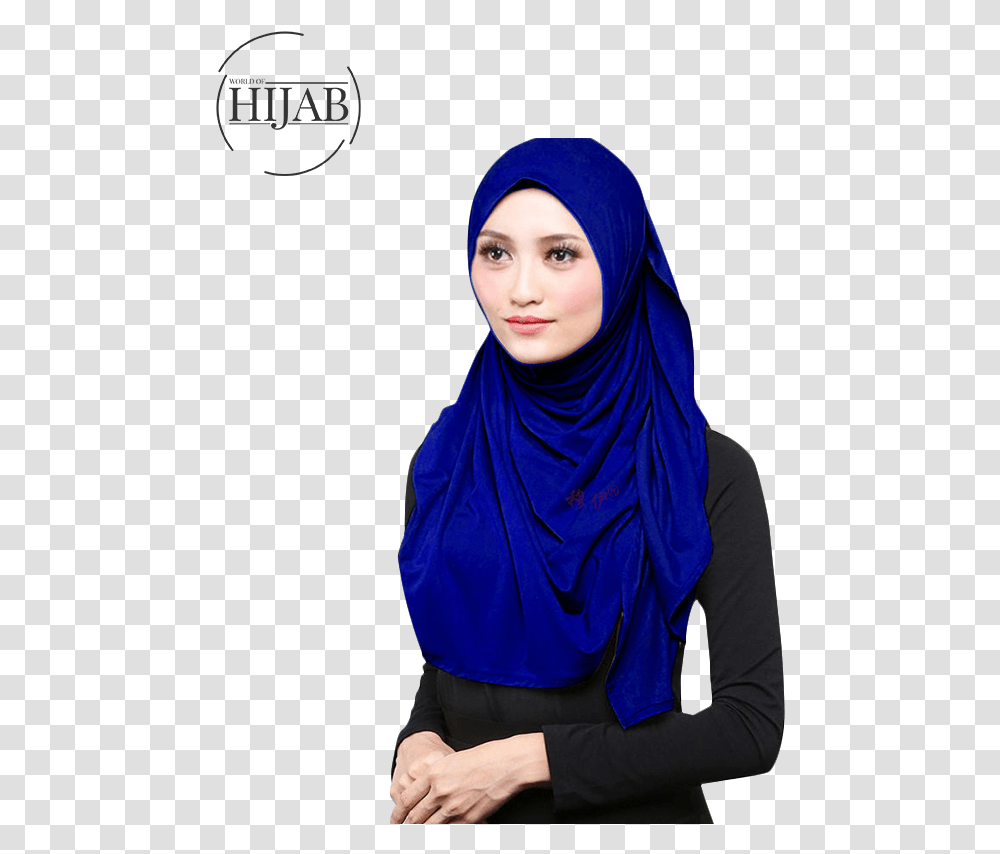 Net Cross Modal Trim Islamic Turban Head Cover Intl Scarf, Person, Sleeve, Female Transparent Png