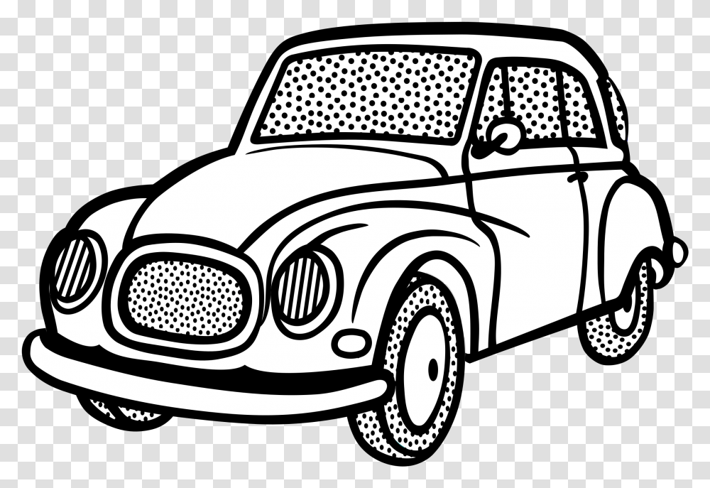 Net Drawing Car Trunk Line Art Of Car, Vehicle, Transportation, Bumper, Pickup Truck Transparent Png