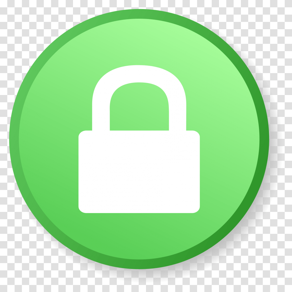 Net Features Daily Weblog Lock Icon Green, Security, Tennis Ball, Sport, Sports Transparent Png