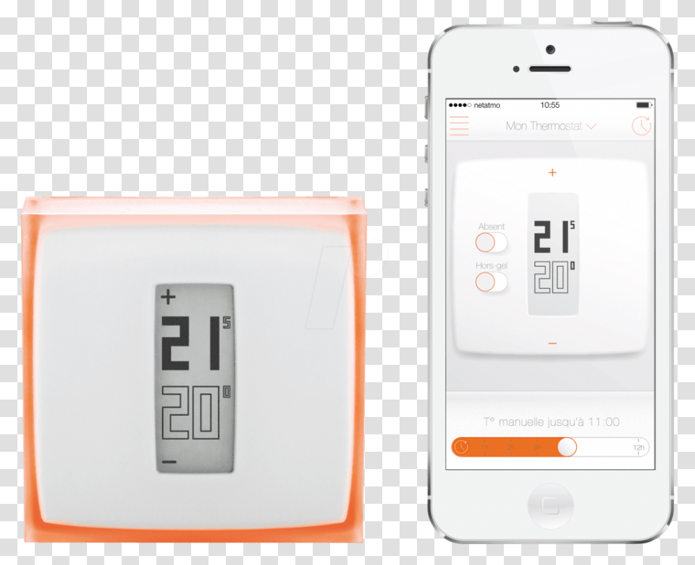 Netatmo Smart Heating App, Mobile Phone, Electronics, Cell Phone, Electrical Device Transparent Png