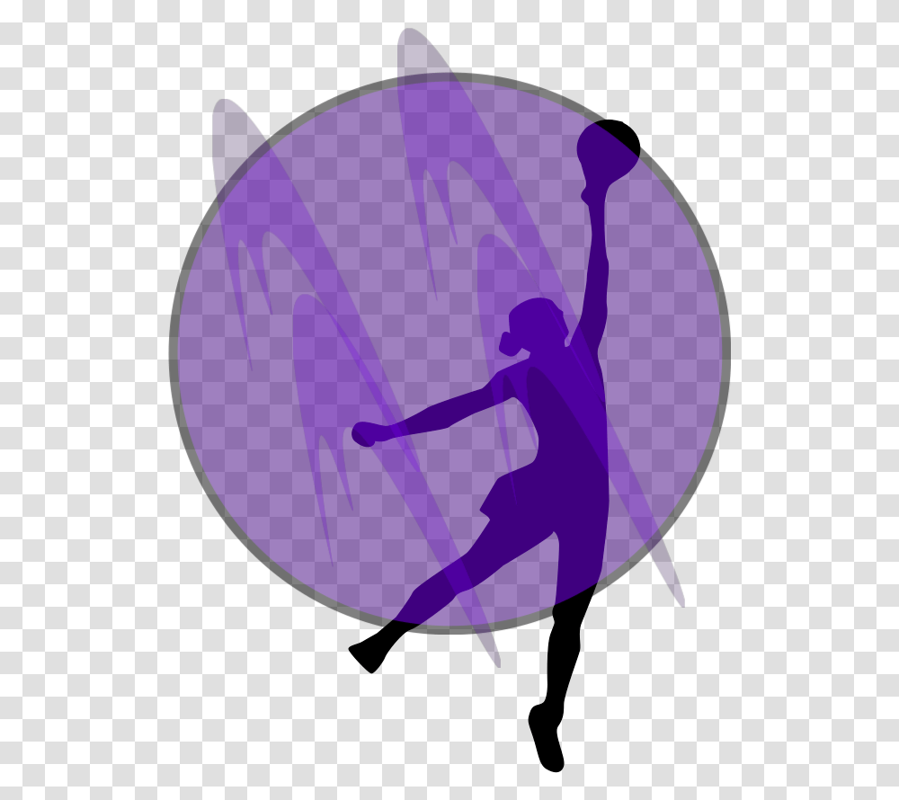Netball Lilac Svg Clip Art For Web Dancer, Purple, Plant, Food, Graphics Transparent Png