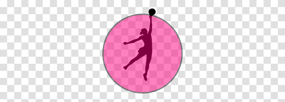 Netball Rncm Pink Clip Art, Sphere, Person, Human, Handball Transparent Png