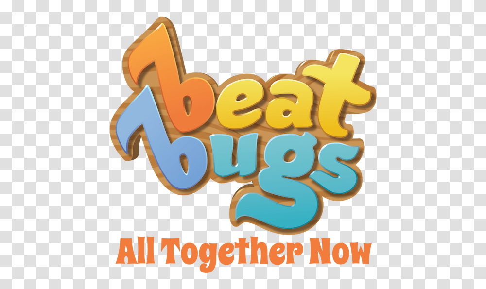 Netflix Beat Bugs & Free Bugspng Beat Bugs Logo, Text, Alphabet, Food, Word Transparent Png
