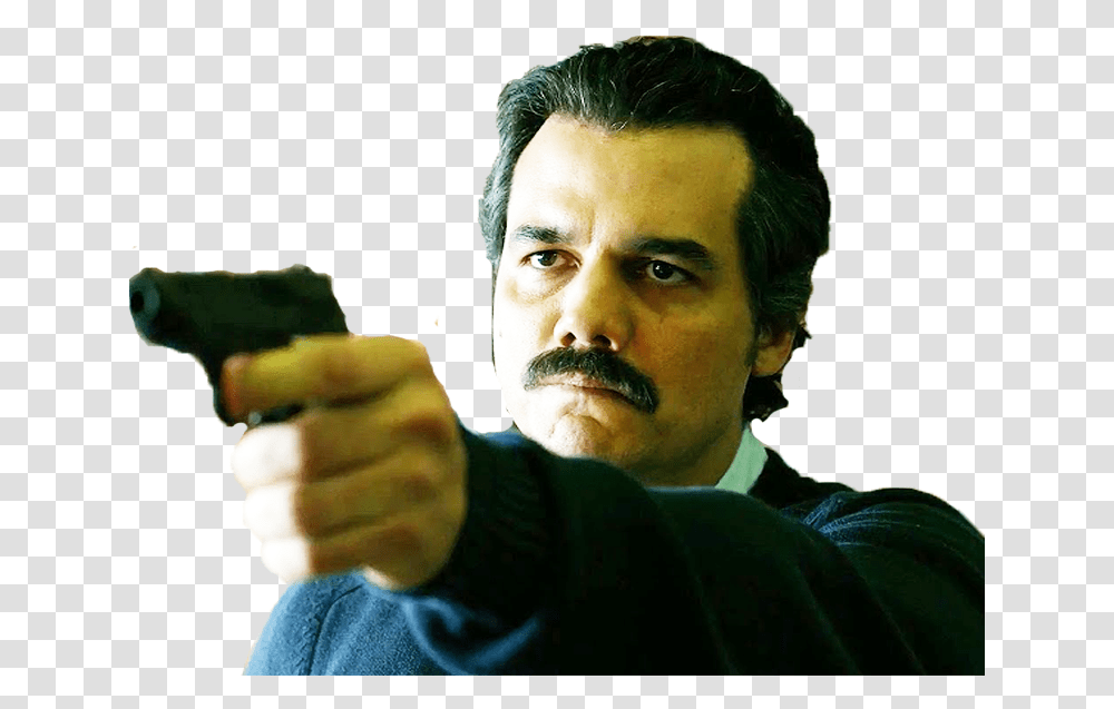 Netflix Escobar Finger Narcos Pablo Pablo Escobar Narcos, Person, Human, Face, Hand Transparent Png