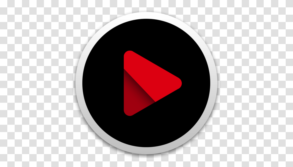 Netflix Icon Circle Translate App, Triangle Transparent Png
