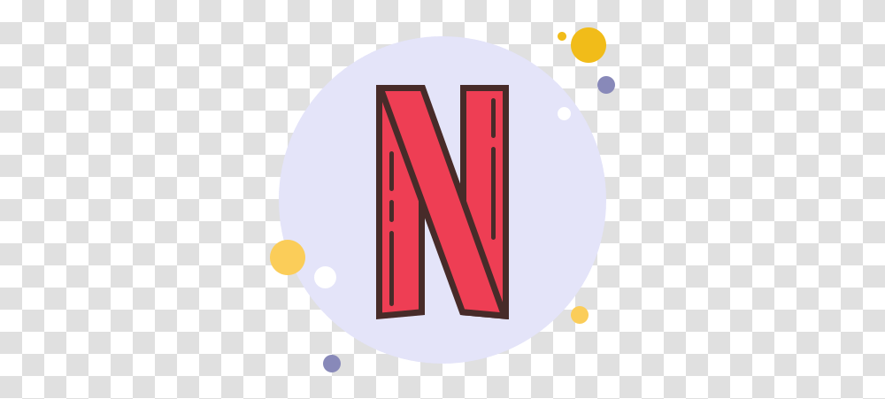 Netflix Icon Free Download And Vector Cute Netflix Icon, Text, Alphabet, Number, Symbol Transparent Png