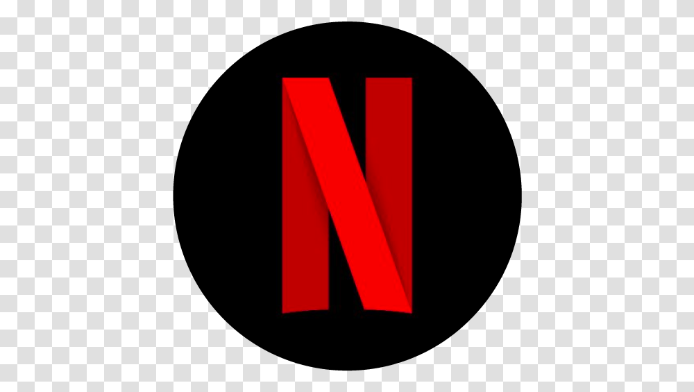 Netflix Logo Circle, Word, Trademark Transparent Png