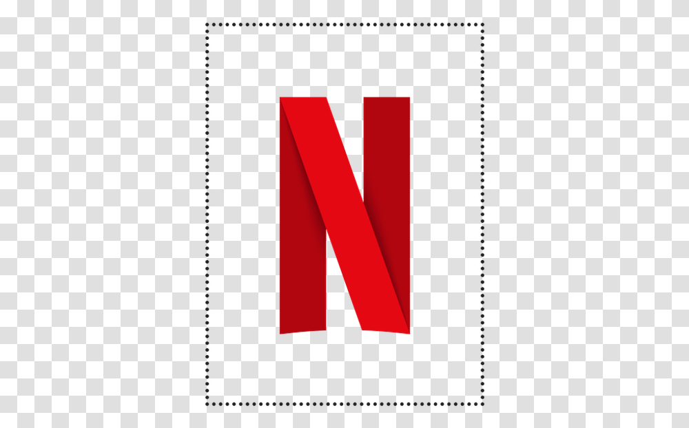 Netflix Logo White Background, Word, Alphabet Transparent Png