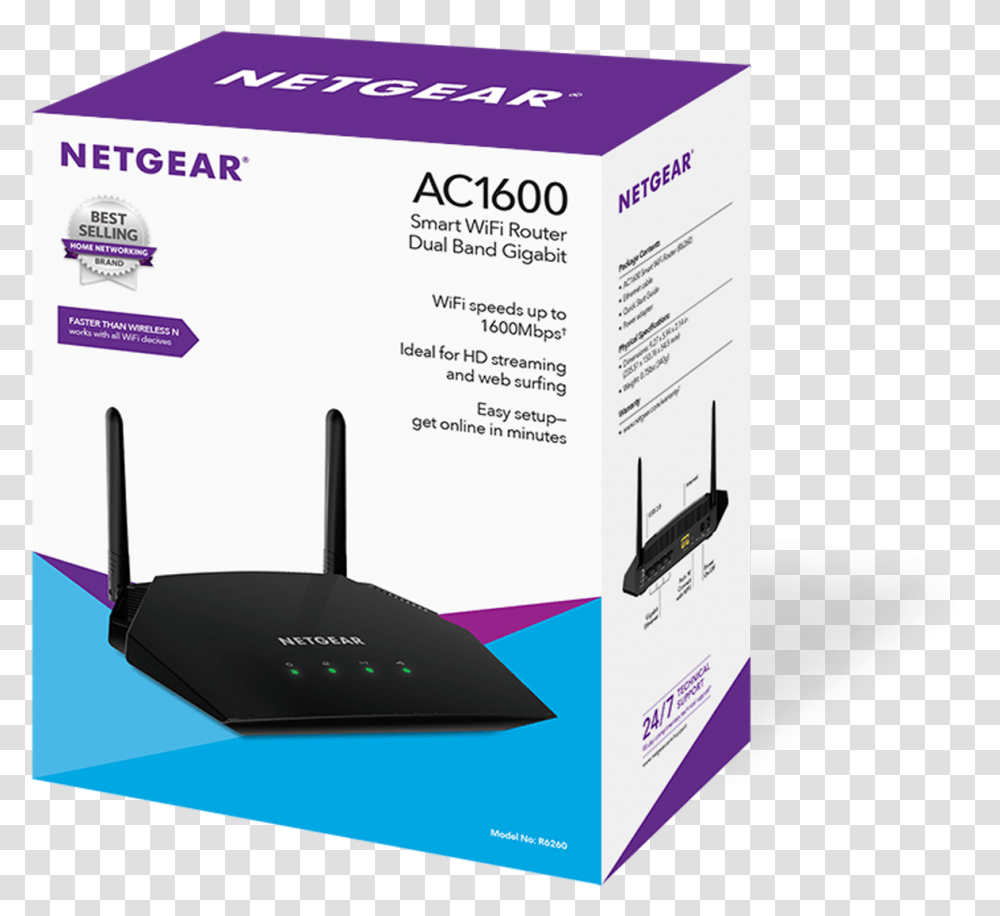 Netgear Ac1600 Smart Wifi Router Download Netgear, Hardware, Electronics, Flyer, Poster Transparent Png