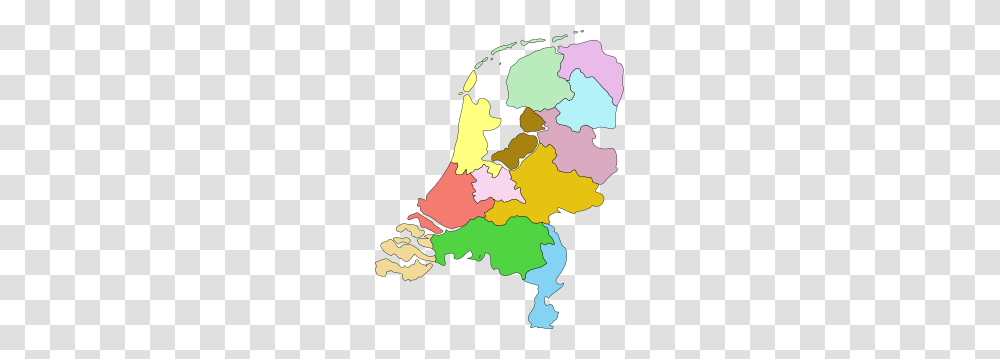 Netherland Nederland Map Clip Art Free Vector, Diagram, Plot, Atlas Transparent Png