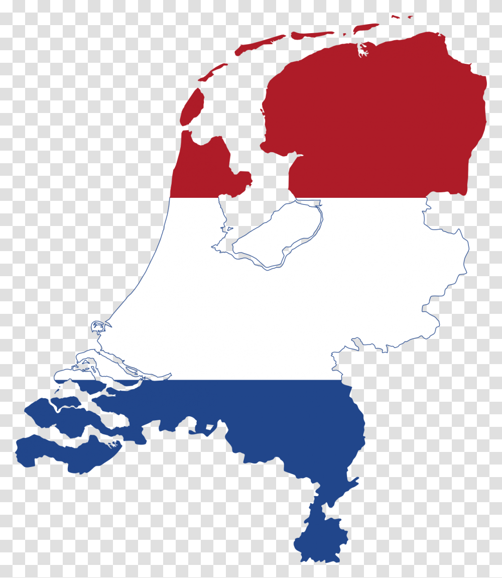Netherlands Flag Map, Diagram, Plot, Atlas Transparent Png