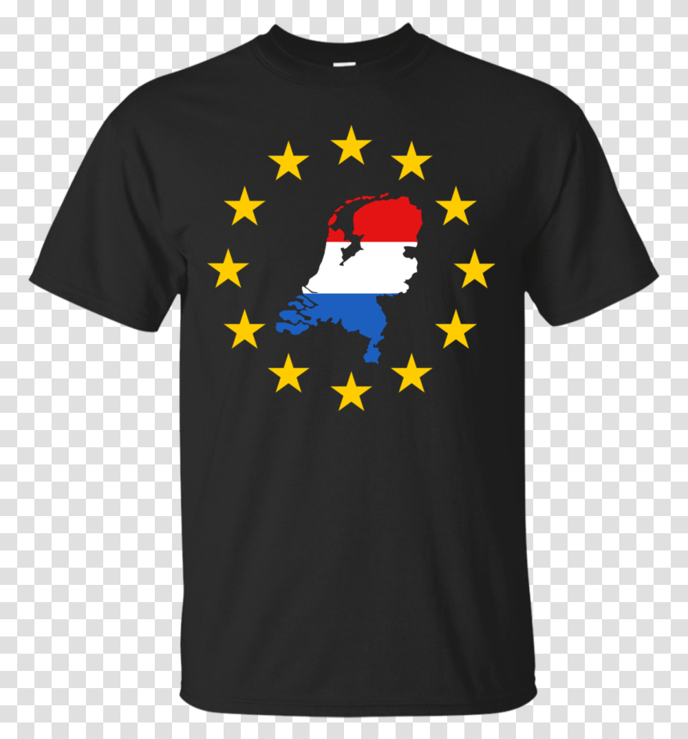 Netherlands Map Inside European Union Eu Flag T Shirt Games Of Thrones T Shirt, Apparel, T-Shirt Transparent Png