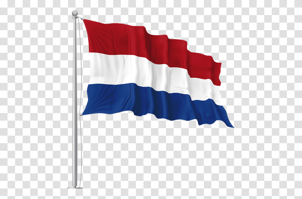 Netherlands Waving Flag, American Flag Transparent Png