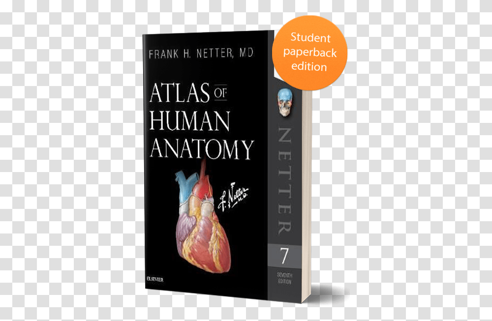 Netter Student Atlas Of Human Anatomy Netter, Novel, Book, Flyer, Poster Transparent Png
