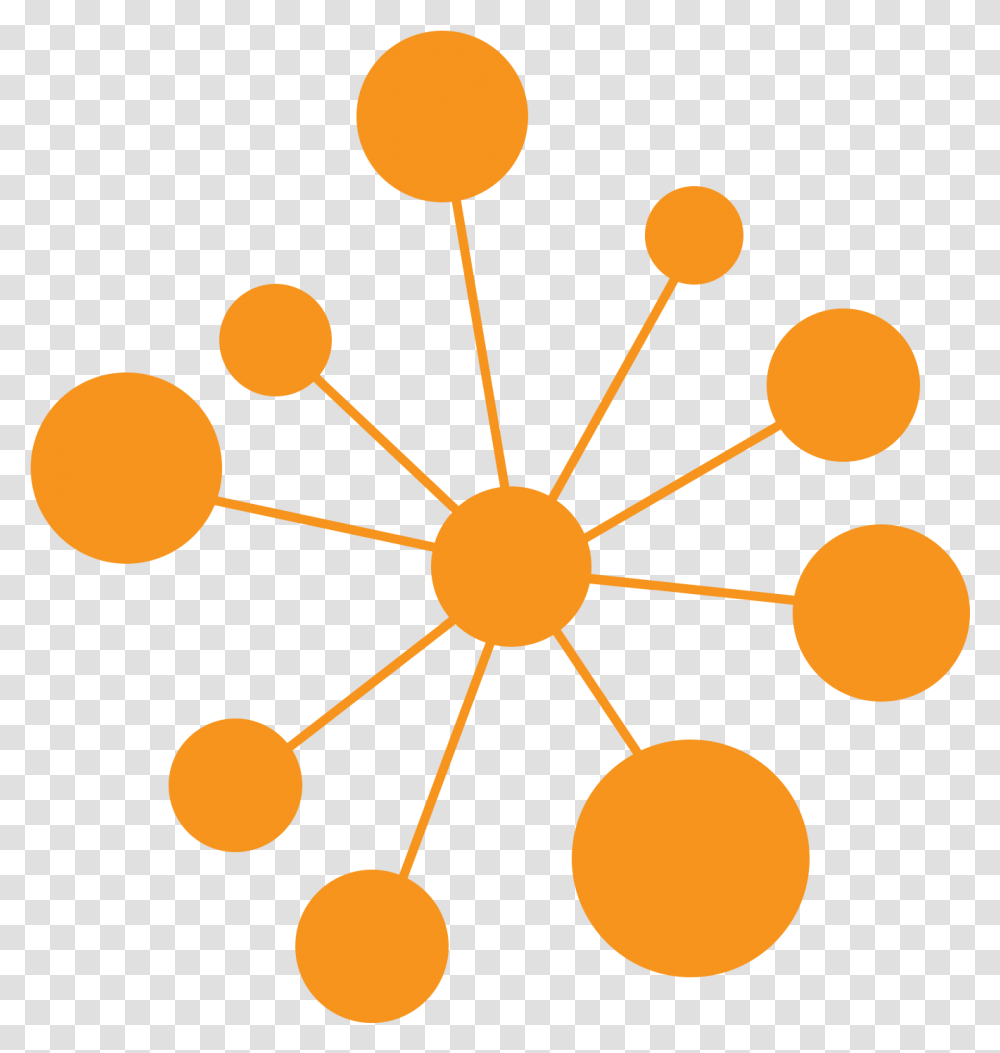 Network Clipart Icon Picture Network Icon Orange, Pattern, Ornament, Symbol Transparent Png