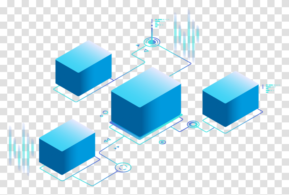 Network Concept Blue, Crystal, Security, Factory Transparent Png
