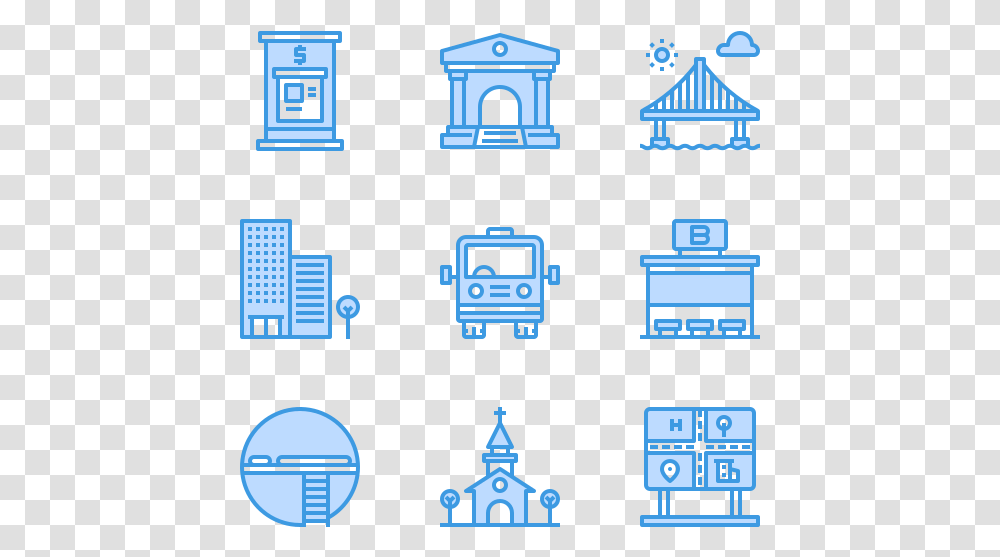 Network Device Icon, Building, Architecture, Pac Man, Pattern Transparent Png