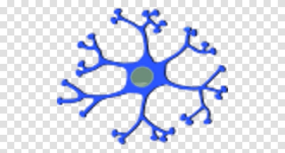 Neuron Clipart Interneuron, Snowflake, Network Transparent Png