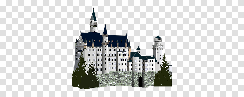 Neuschwanstein Holiday, Architecture, Building, Castle Transparent Png