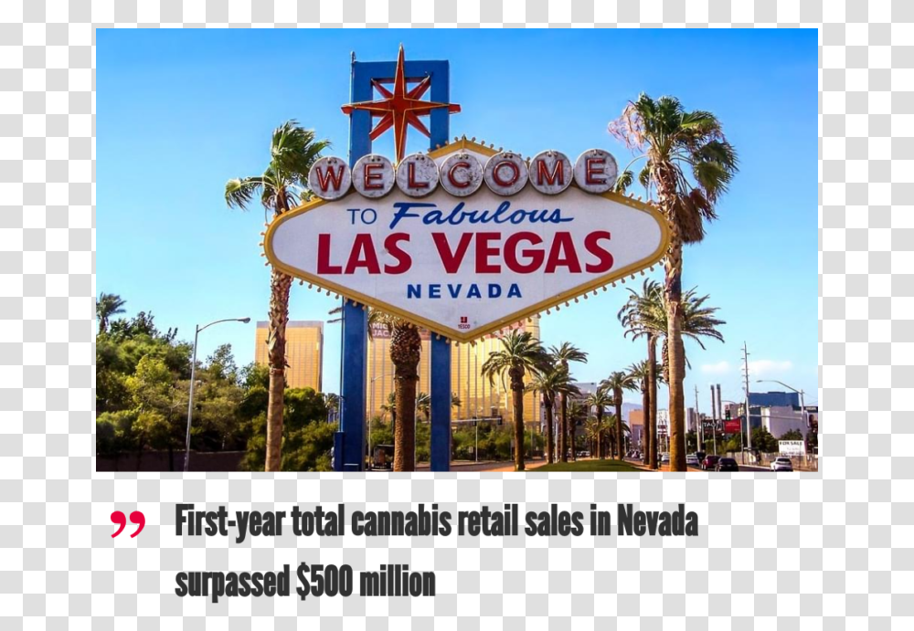 Nevada Cannabis Market Holiday Vegas Welcome To Las Vegas, Vacation, Building, Tree, Plant Transparent Png