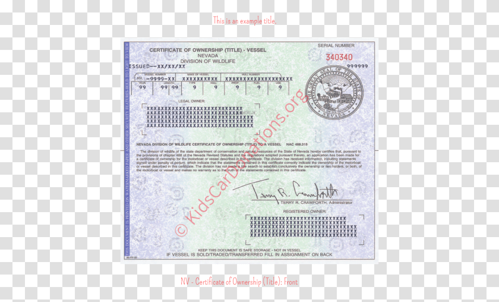Nevada State Seal, Document, Passport, Id Cards Transparent Png