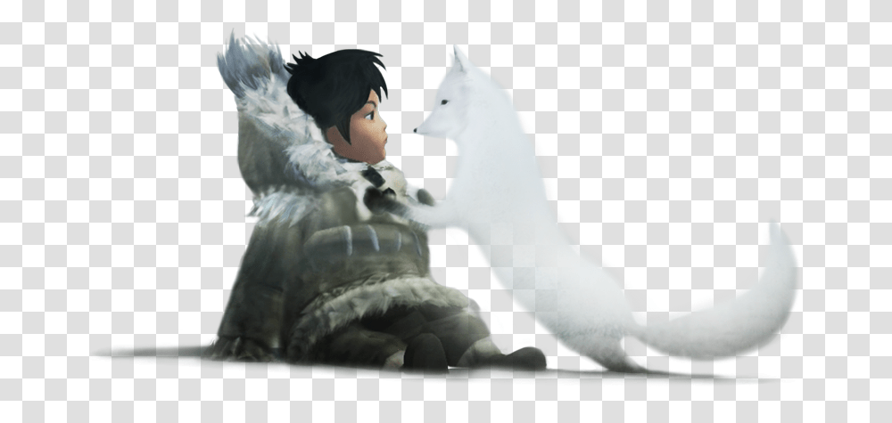 Never Alone Centerpiece Never Alone Pc Cover, Figurine, Bird, Animal, Person Transparent Png