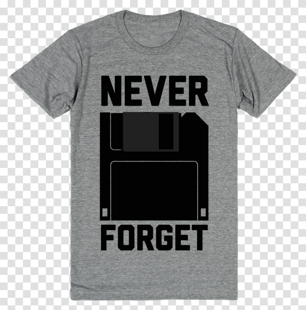 Never Forget Active Shirt, Apparel, T-Shirt Transparent Png