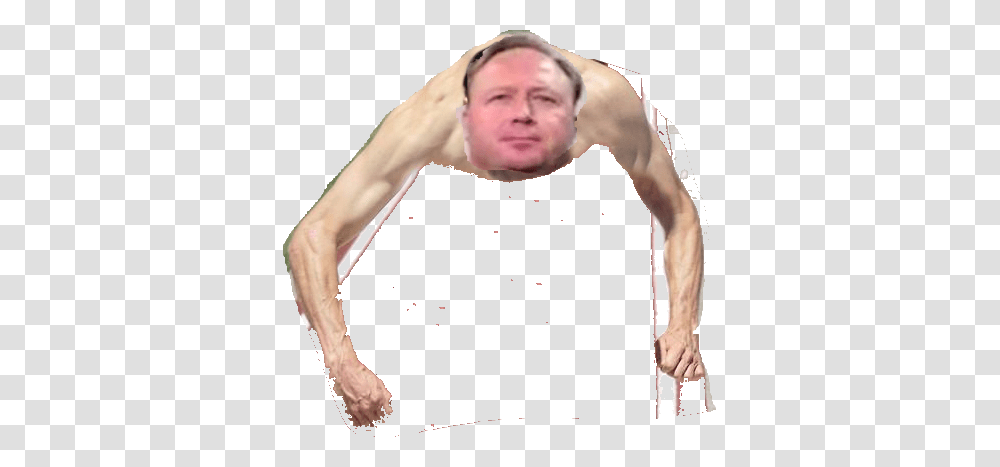 Never Forget Alex Jones Once Posted Before And After Pictures, Person, Human, Fitness, Working Out Transparent Png