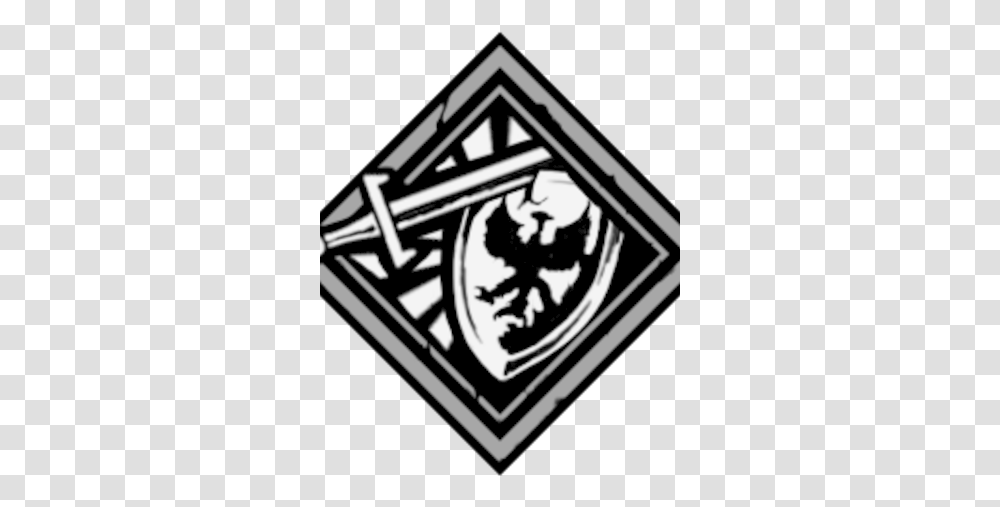 Never Give Up Surrender Witcher Wiki Fandom The Witcher, Symbol, Triangle, Emblem Transparent Png