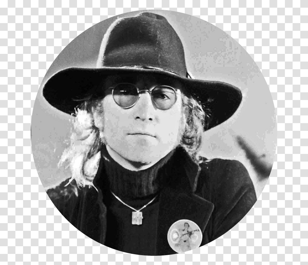 Never Happy 80th Birthday John Lennon, Person, Human, Pendant, Sunglasses Transparent Png