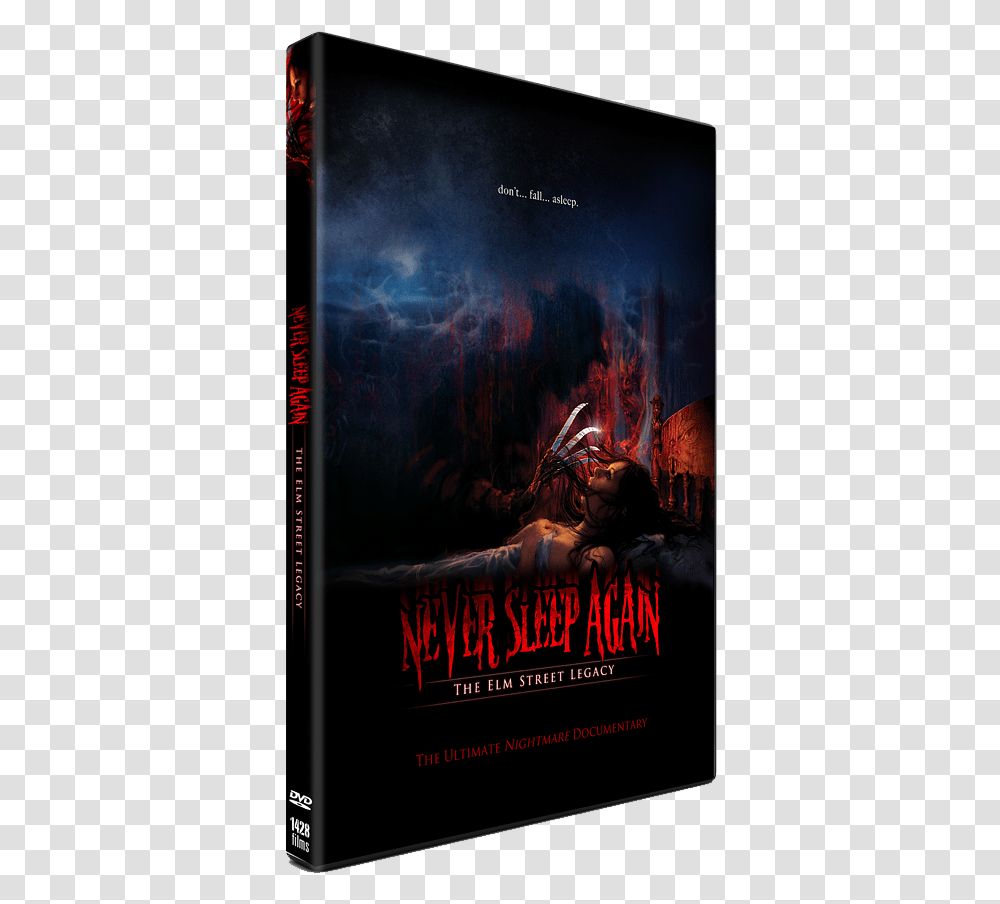 Never Sleep Again The Elm Street Legacy Book, Poster, Advertisement, Person Transparent Png