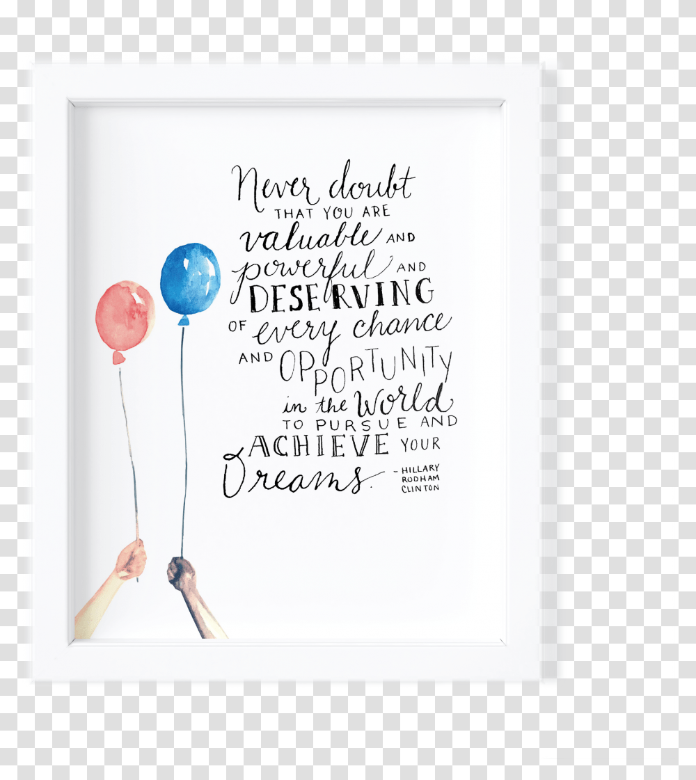 Neverdoubt Hillaryclinton, White Board, Page, Handwriting Transparent Png