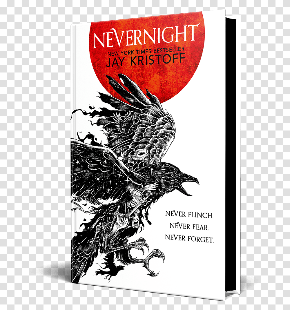 Nevernight Cover, Poster, Advertisement, Bird, Animal Transparent Png