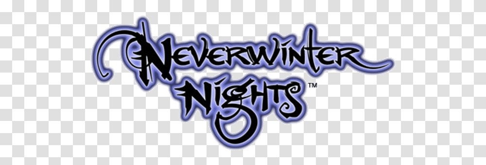 Neverwinter Nights Neverwinter Nights Logo, Label, Text, Graffiti, Sticker Transparent Png