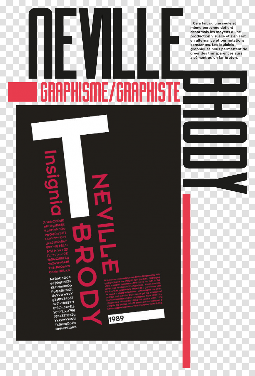 Neville Brody Inspired Pages Download Fashionable Fonts, Plot, Advertisement, Poster Transparent Png